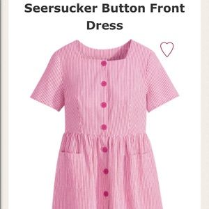 New w/o Tag Vermont Country Store seersucker dress